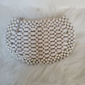 Vtg Retro Beaded Belt Wallet "SUZANNE" BRAND